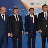 Branko Baričević, Luka Barilović, Andrej Plenković
