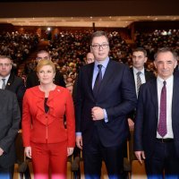 Furio Radin, Kolinda Grabar Kitarović, Aleksandar Vučić, Milorad Pupovac