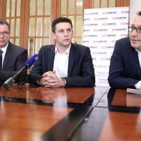 Tomislav Žagar, Božo Petrov,  Marko Sladoljev