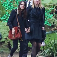 Frances Bean Cobain s majkom Courtney Love