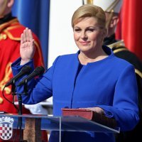 Kolinda Grabar Kitarović na inauguraciji