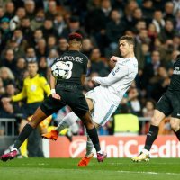 Real - PSG (04) Cristiano Ronaldo, Kimpembe