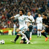 Real - PSG (06) Marcelo, Dani Alves