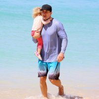 Vladimir Kličko s kćerkicom Kayom