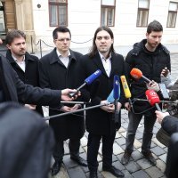 Ivan Vilibor Sinčić i članovi Živog zida
