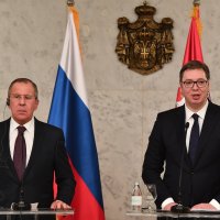 Sergej Lavrov i Aleksandar Vučić