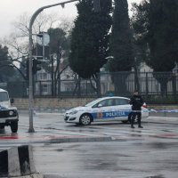 Očevid ispred američkog veleposlanstva u Podgorici