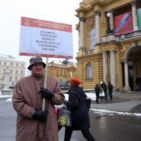 Sveučilišna platforma organizirala je prosvjed pod geslom 'Sveučiliste mora bolje'