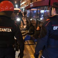 Tučnjava navijača nakon utakmice u Bilbaou