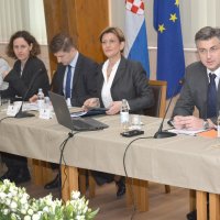 Premijer Plenković na 4. sjednici Savjeta za Slavoniju, Baranju i Srijem
