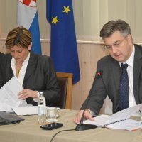 Premijer Plenković na 4. sjednici Savjeta za Slavoniju, Baranju i Srijem