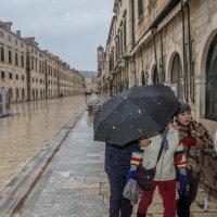 Zalepršale prve snježne pahulje u Dubrovniku