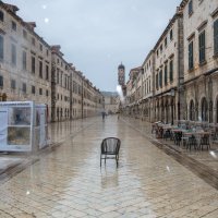 Zalepršale prve snježne pahulje u Dubrovniku
