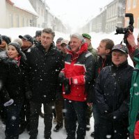 Premijer Andrej Plenković obišao Delnice pogođene snježnim nevremenom