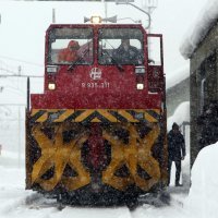 Uprava HŽ Infrastrukture obišla snjegočistačem dionicu Ogulin - Moravice