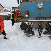 Uprava HŽ Infrastrukture obišla snjegočistačem dionicu Ogulin - Moravice