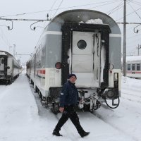 Uprava HŽ Infrastrukture obišla snjegočistačem dionicu Ogulin - Moravice