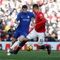 Manchester United (Chris Smalling) - Chelsea (Alvaro Morata)
