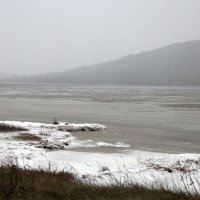 Tisno: Zaleđeno more u uvali Ivinje