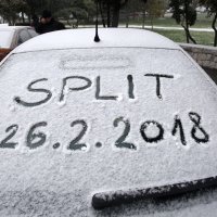 Snijeg u Splitu