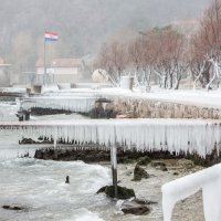 Zaleđena riva u Bakru