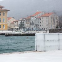 Zaleđena riva u Bakru