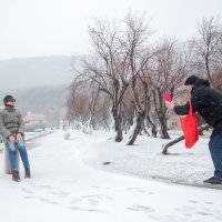 Zaleđena riva u Bakru