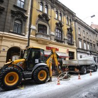 U Masarykovoj ulici pukla vodovodna cijev