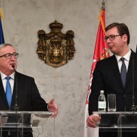 Jean Claude Juncker i Aleksandar Vučić