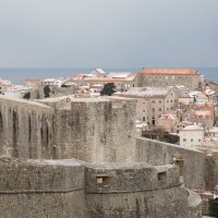 Snijeg u Dubrovniku