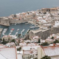 Snijeg u Dubrovniku