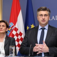 Martina Dalić, Andrej Plenković