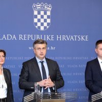 Martina Dalić, Andrej Plenković, Fabris Peruško