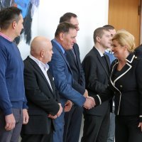 Predsjednica Republike Kolinda Grabar Kitarović primila je izaslanstva braniteljskih i stradalničkih Udruga iz Domovinskog rata
