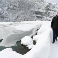 Zimska idila na Plitvicama