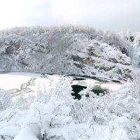 Zimska idila na Plitvicama