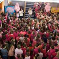 Mia Dimšić u O.Š. Dragutin Domjanić