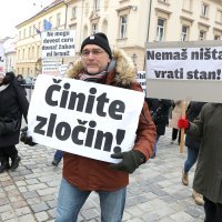 Prosvjed zaštićenih najmoprimaca na Markovu trgu