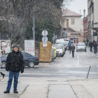 Snijeg pada u Šibeniku