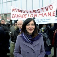 Prosvjed Sindikata hrvatskih učitelja