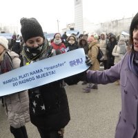 Prosvjed Sindikata hrvatskih učitelja