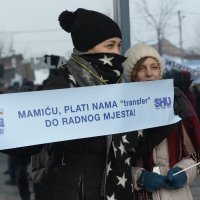 Prosvjed Sindikata hrvatskih učitelja