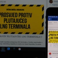 Prosvjed građana protiv LNG plutajućeg terminala