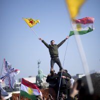 Prosvjed Kurda protiv turske ofenzive u Afrinu