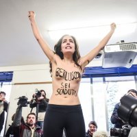 Femen prosvjed protiv Silvija Berlusconija