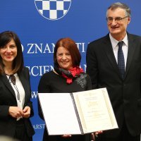 Ministrica Divjak na dodjeli nagrada Faust Vrančić