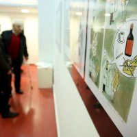 Izložba karikatura Davora Štambuka u studenom 2017. u Galeriji Beck (1)