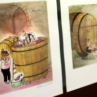 Izložba karikatura Davora Štambuka u studenom 2017. u Galeriji Beck (1)