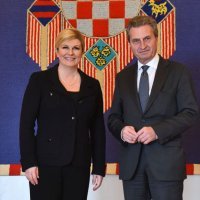 Gunther Oettinger u Hrvatskoj