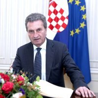 Gunther Oettinger u Hrvatskoj